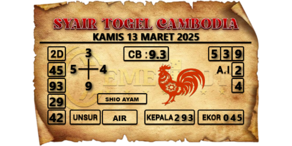 syair togel cambodia cemetoto