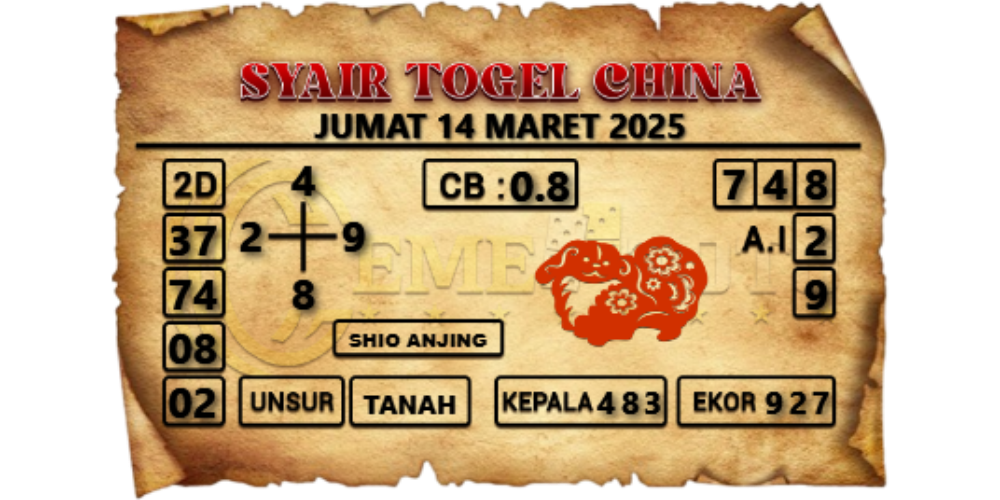 syair togel china cemetoto